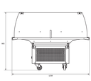 Bac d'Animation Positif BOLERO 1,20 I/9005 E/9005