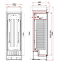 Armoire à Boissons CUMBIA T 1 Porte