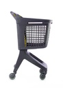 Chariot Gris UP80 Urbain Couvercle Jaune