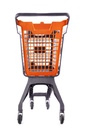 Chariot Gris UP80 Urbain Couvercle Orange