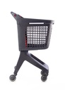 Chariot Gris UP80 Urbain Couvercle Rouge