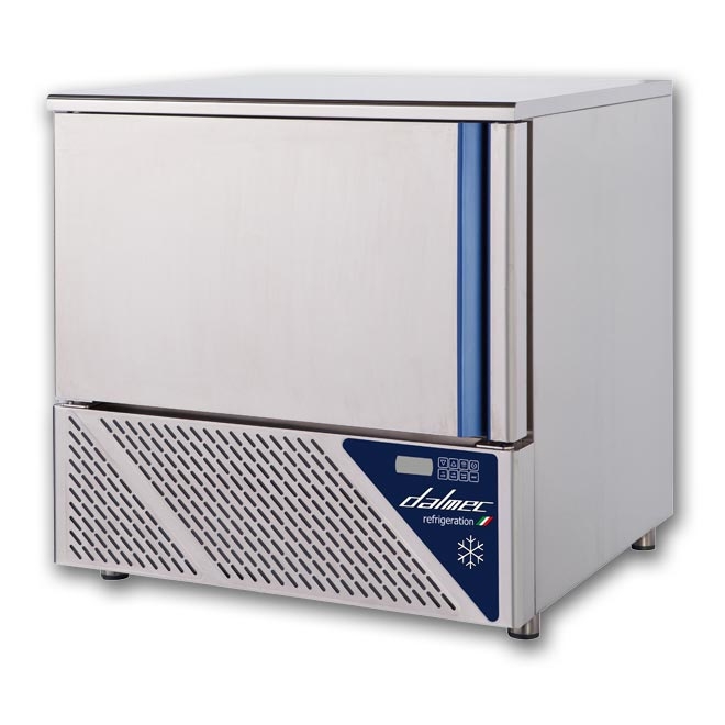 Cellule De Refroidissement Et Surgelation R452A  Inox Aisi304 Excepte Arriere Porte A Fermeture Automatique  Reversible 5 Niveaux Gn1/1