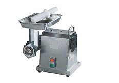 Hachoir À Viande En Acier Inoxydable 18/8 Moteur Ventilé Avec Fonctionnement Continu Production 40Kilos/Heure - 230V - 50Hz