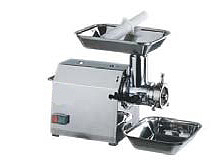 Hachoir À Viande En Acier Inoxydable 18/8 Moteur Ventilé Avec Fonctionnement Continu Production 140Kilos/Heure - 230V - 50Hz