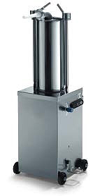 Poussoir À Saucisses Hydraulique. Embouts Fournis 10, 18 Et 25 Mm Diametre Cylindre 260 - 25 Litres - 560 W 