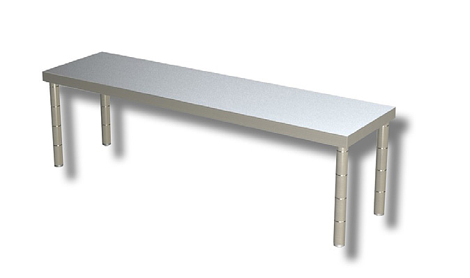 Etagere Sur Colonnes Pieds Rond Livre Demonte Pieds Diam 40