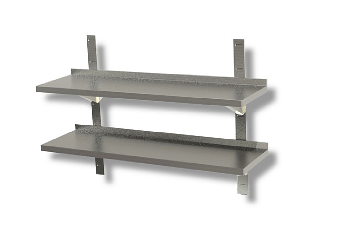 Etageres Double Sur Cremailleres Hauteur 700