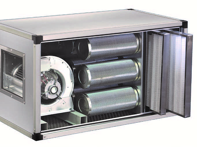 Centrale Filtrate Au Charbon Actif Mono 9 Cylindres 3000M3/H