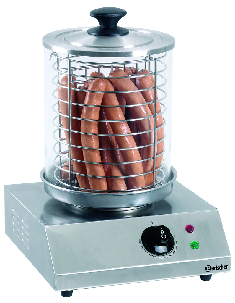 Appareil hot-dogs, carré
