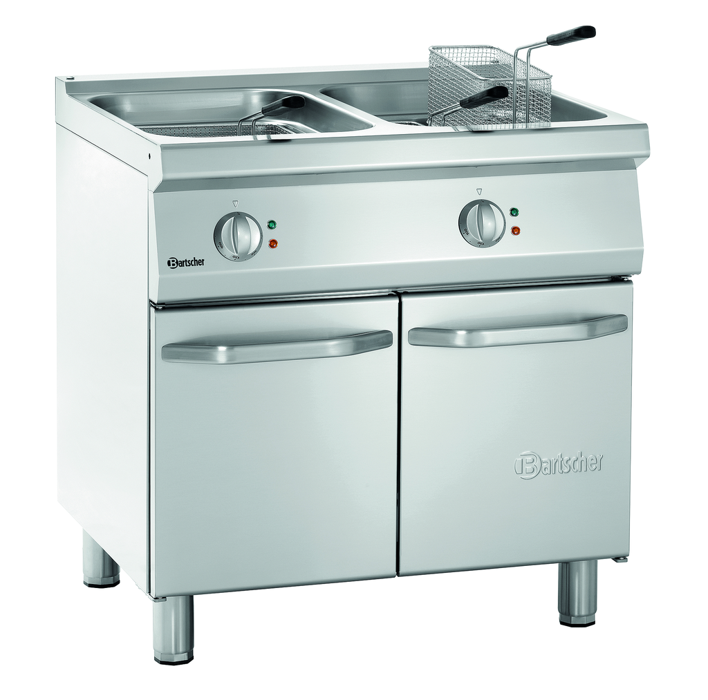 Friteuse 700, L800, 2x15L