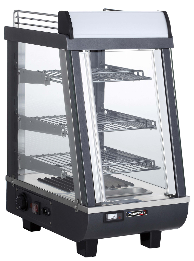 Vitrine chauffante 76 L