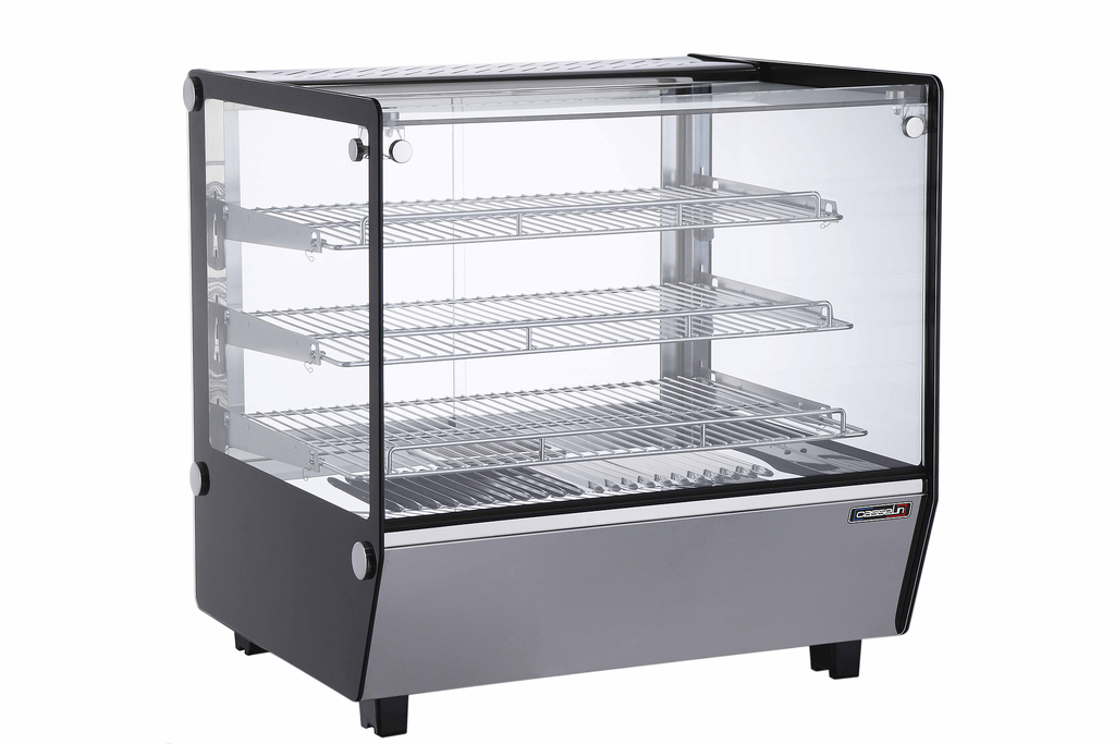 Vitrine chauffante encastrée 120L
