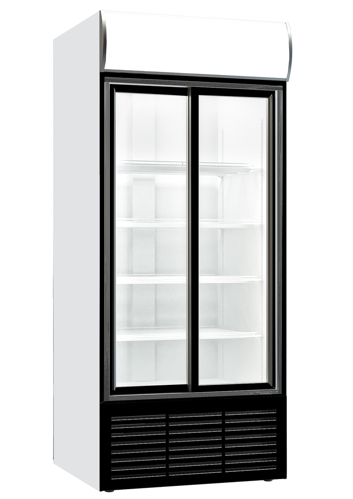 Réfrigérateur Avec Portes Coulissantes En Verres