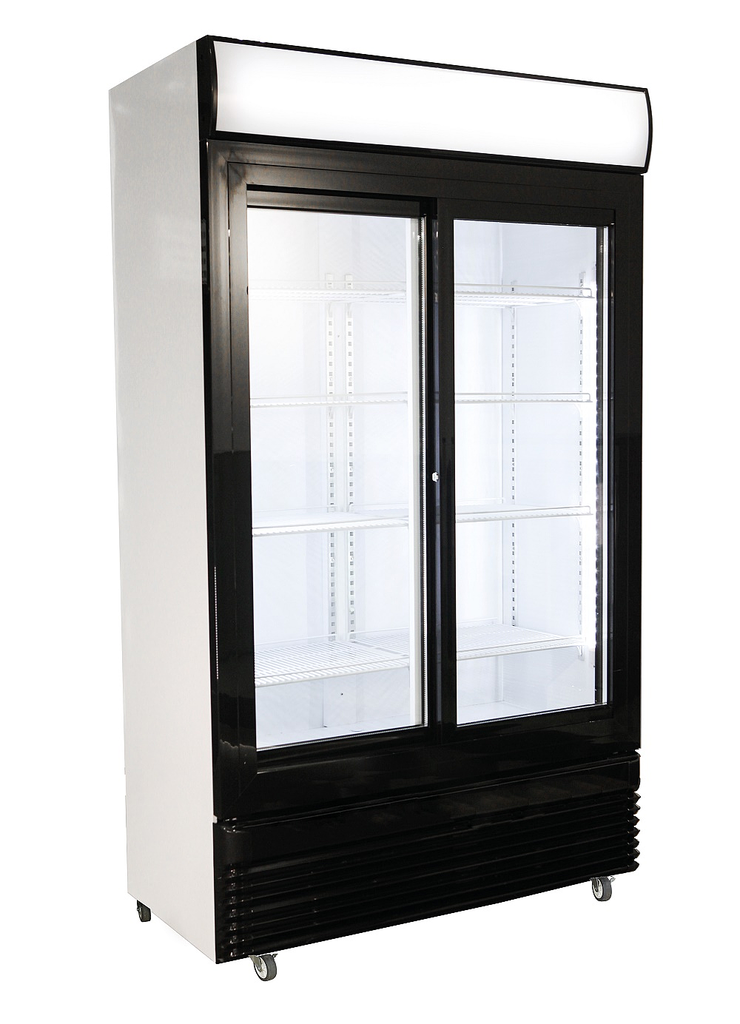 Réfrigérateur Avec Portes Coulissantes En Verres Bez-750 Sl