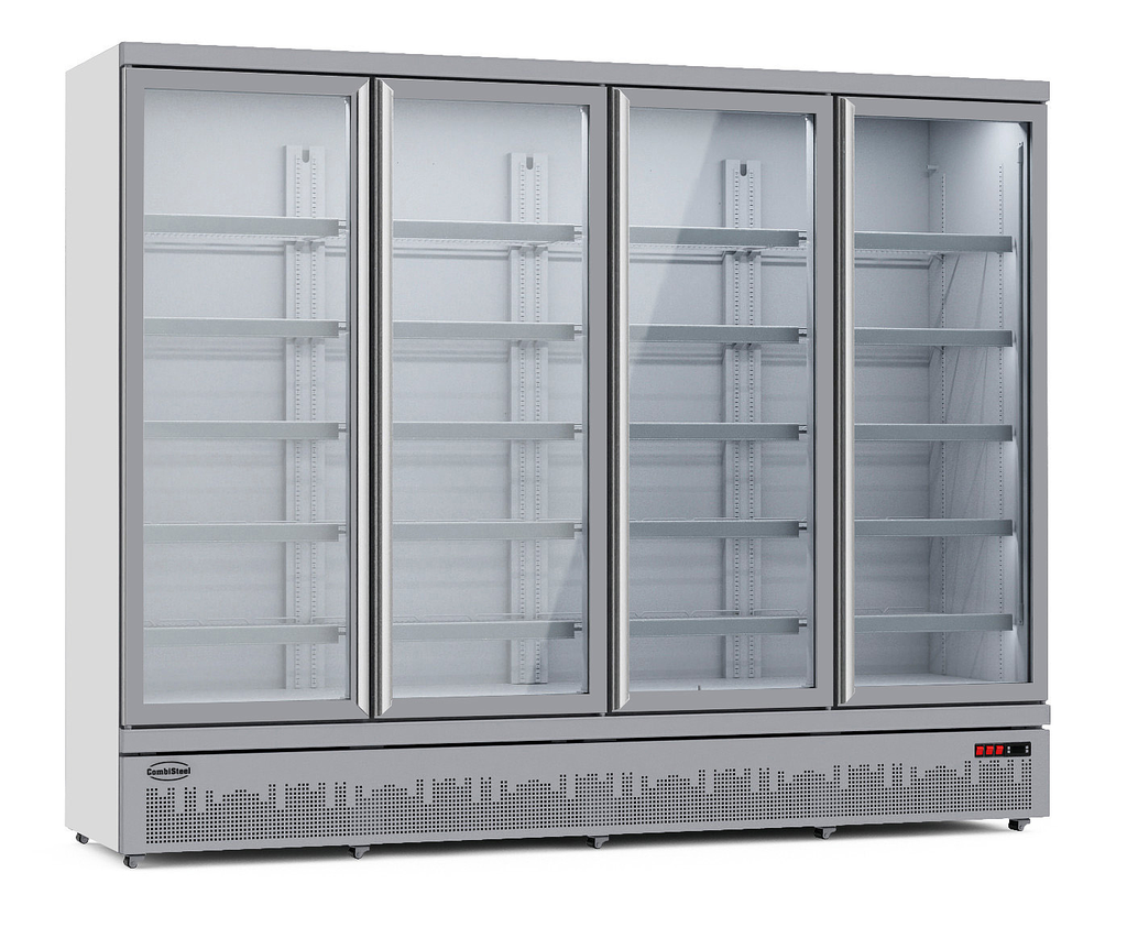 Réfrigérateur 4 Portes En Verre Jde-2025R   *Transport Sur Demande*