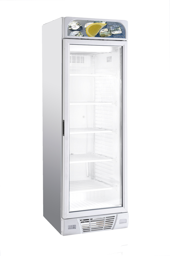 Congélateur 1 Porte En Verre 382L