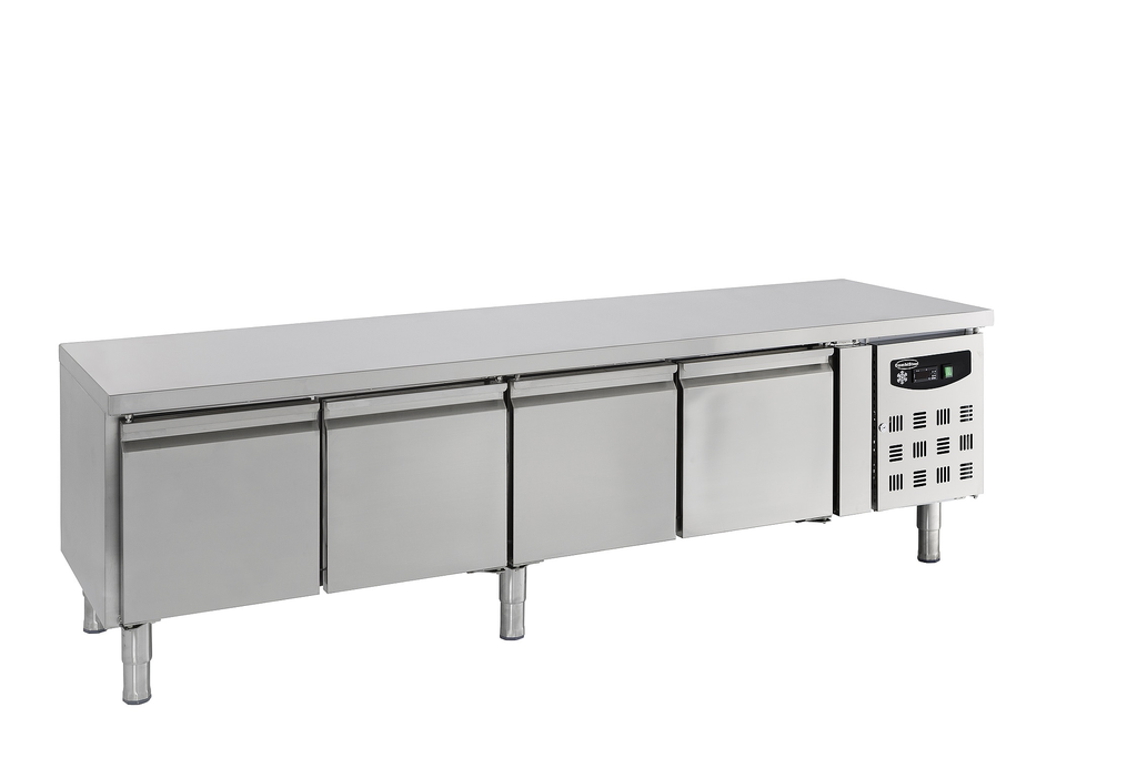 Table Réfrigérée 650 Haute 4 Portes