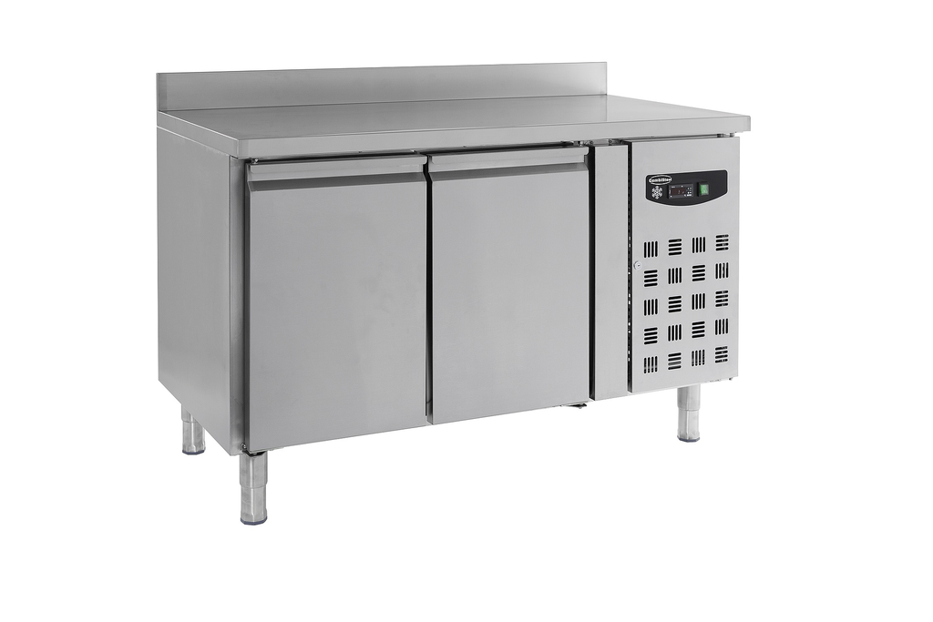 Table Réfrigérée Bord Relevé 2 Portes