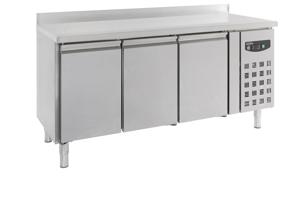 Table Réfrigérée Bord Relevé 3 Portes