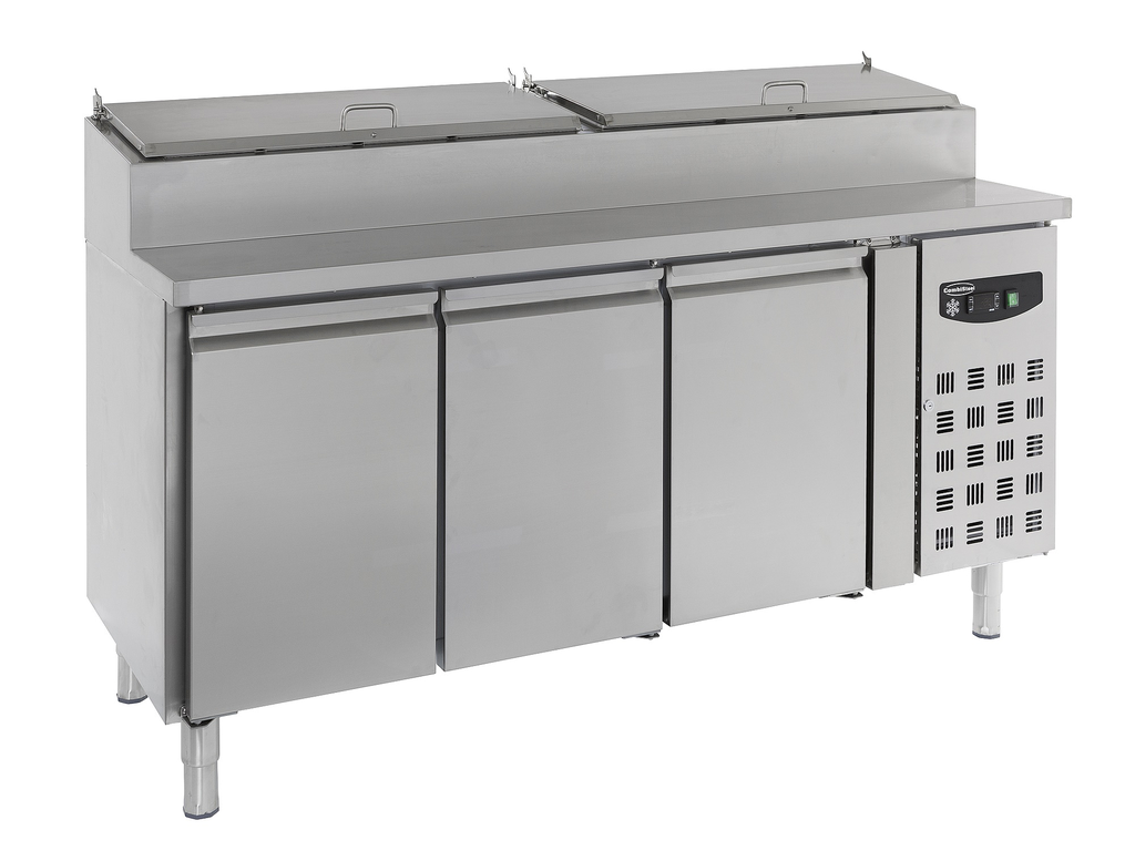 Saladette 3 Portes 8X1/3Gn Récipient