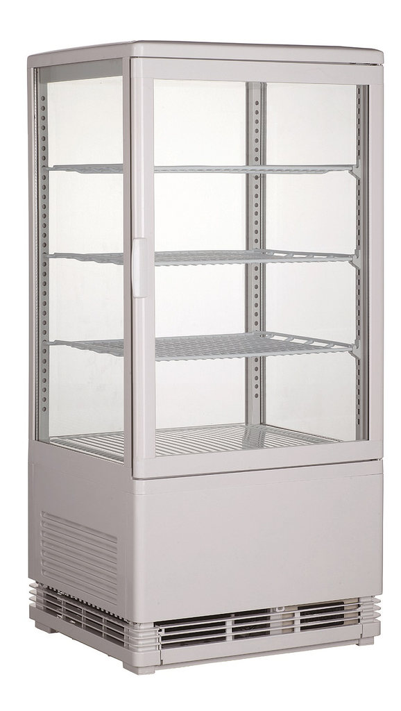 Vitrine Réfrigératée 68L Blanc