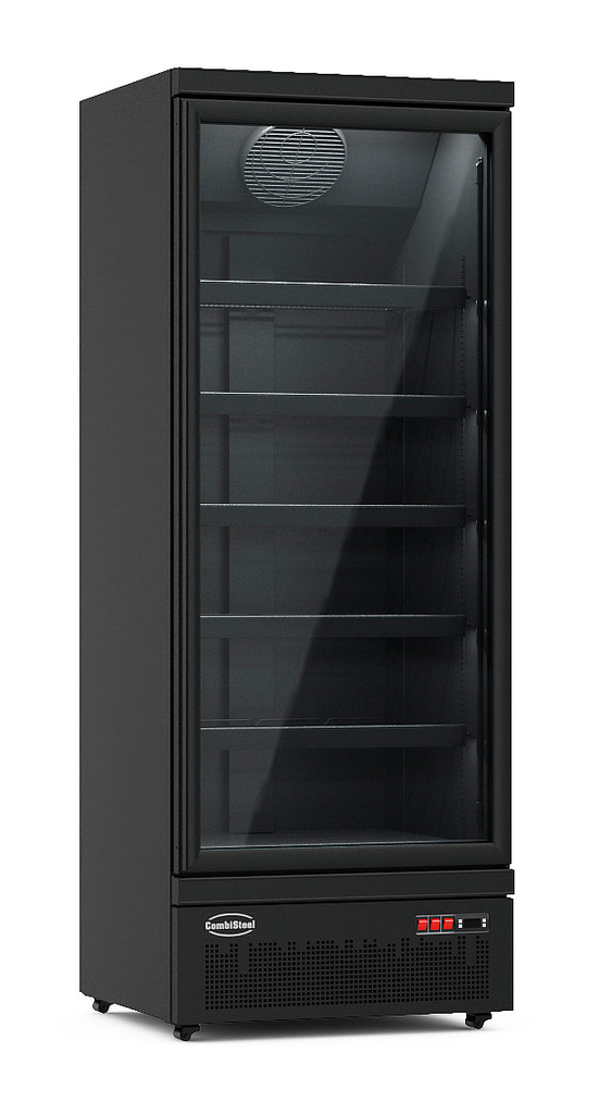 Réfrigérateur 1 Porte En Verre Noir Jde-600R Bl