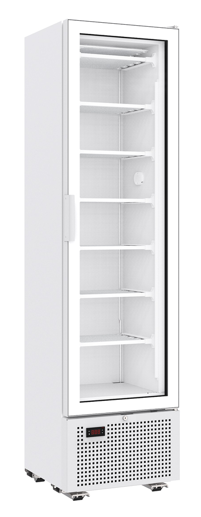 Congélateur 1 Porte En Verre 221L