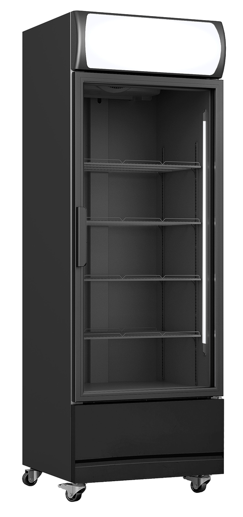 Réfrigérateur Porte En Verre Fcu-370 Bl