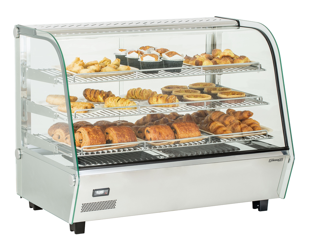 Vitrine chauffante 160L