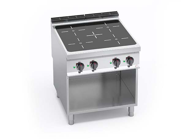 Fourneau A Induction 4 Zones