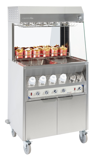 Poste de salage chauffe sauce 800